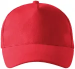 5-dijelna bejzbolska kapa, crvena