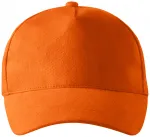 5-dijelna bejzbolska kapa, naranča