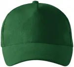 5-dijelna bejzbolska kapa, tamnozelene boje