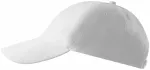 6-dijelna bejzbolska kapa, bijela