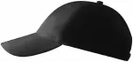 6-dijelna bejzbolska kapa, crno