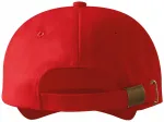 6-dijelna bejzbolska kapa, crvena