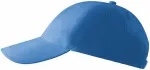 6-dijelna bejzbolska kapa, svijetlo plava