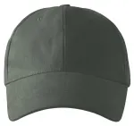 6-dijelna bejzbolska kapa, tamni škriljevac