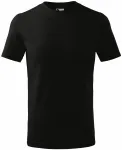 Dječja jednostavna majica, crno