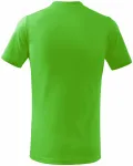 Dječja jednostavna majica, jabuka zelena