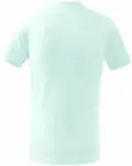Dječja jednostavna majica, ledeno zelena