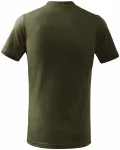 Dječja jednostavna majica, military