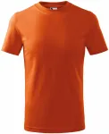 Dječja jednostavna majica, naranča