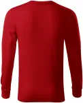 Izdržljiva muška majica s dugim rukavima, crvena