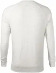 Jednostavni muški džemper, bijeli mramor