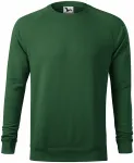 Jednostavni muški džemper, boca zeleni mramor