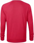 Jednostavni muški džemper, crveni mramor