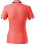 Klasična ženska polo majica, koraljni