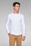 Muška majica uskog kroja s dugim rukavima
