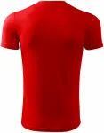 Majica s asimetričnim izrezom, crvena