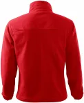 Muška flisova jakna, crvena