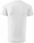 Muška jednostavna majica, bijela