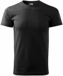 Muška jednostavna majica, crno
