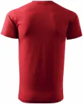 Muška jednostavna majica, crvena
