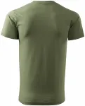 Muška jednostavna majica, khaki