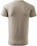 Muška jednostavna majica, ledeno siva