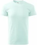 Muška jednostavna majica, ledeno zelena