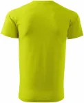 Muška jednostavna majica, limeta zelena