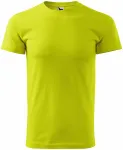 Muška jednostavna majica, limeta zelena