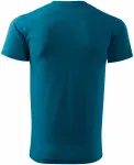 Muška jednostavna majica, petrol blue