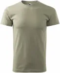 Muška jednostavna majica, svijetli kaki