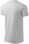 Muška jednostavna majica, svijetlo sivi mramor