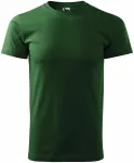 Muška jednostavna majica, tamnozelene boje