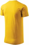 Muška jednostavna majica, žuta boja