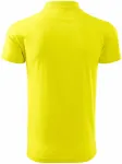 Muška jednostavna polo majica, limun žuto