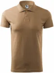Muška jednostavna polo majica, pjeskovita