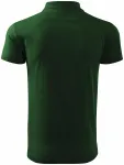 Muška jednostavna polo majica, tamnozelene boje