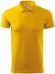 Muška jednostavna polo majica, žuta boja