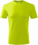 Muška klasična majica, limeta zelena