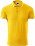 Muška kontra majica polo, žuta boja
