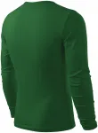 Muška majica dugih rukava, tamnozelene boje