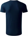 Muška majica od organskog pamuka, tamno plava