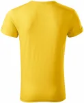 Muška majica s zavrnutim rukavima, žutog mramora