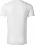 Muška majica, teksturirani organski pamuk, bijela