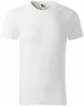 Muška majica, teksturirani organski pamuk, bijela