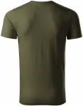 Muška majica, teksturirani organski pamuk, military