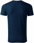 Muška majica, teksturirani organski pamuk, tamno plava