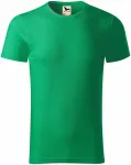 Muška majica, teksturirani organski pamuk, trava zelena
