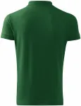 Muška polo majica u teškoj kategoriji, tamnozelene boje