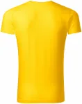 Muška pripijena majica, žuta boja